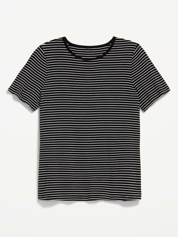 Image number 4 showing, Luxe Crew-Neck T-Shirt