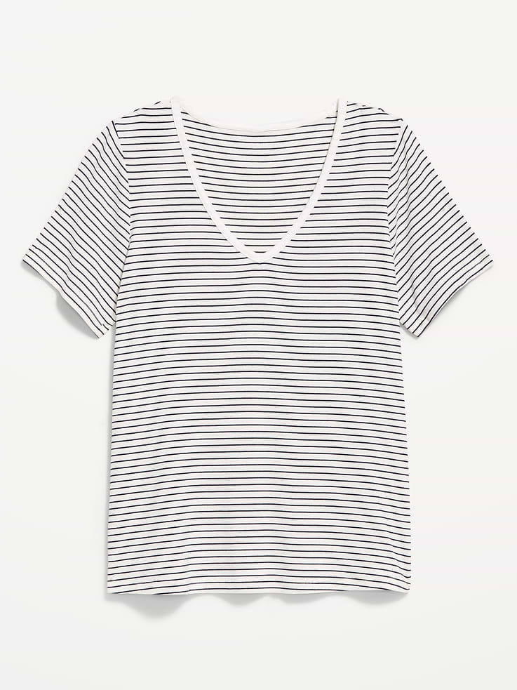 Image number 4 showing, Luxe V-Neck T-Shirt