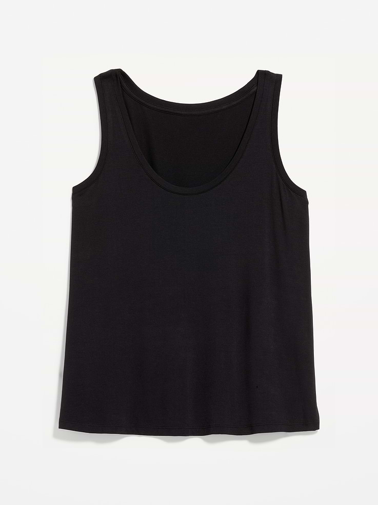 Image number 1 showing, Luxe Scoop-Neck Tank Top