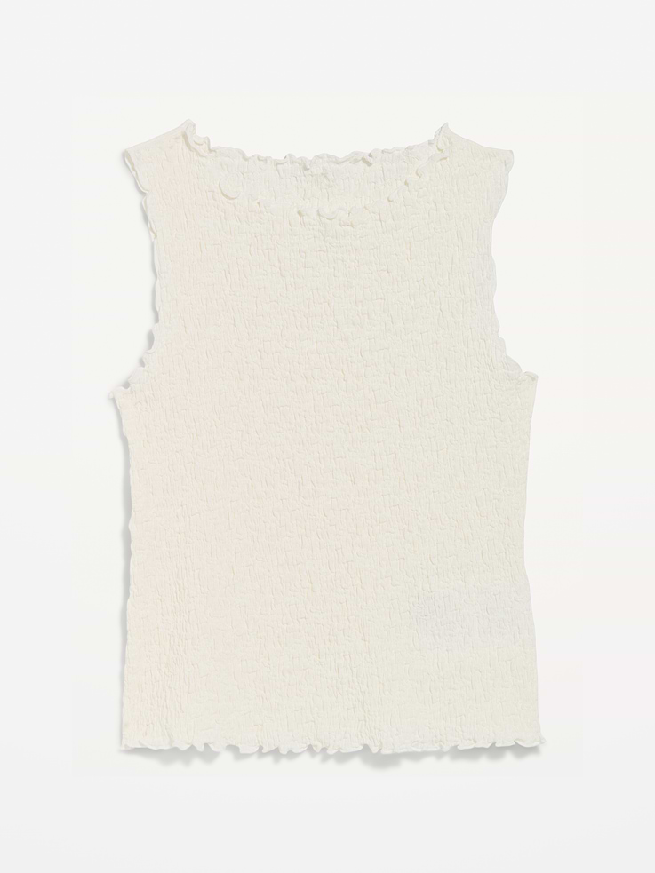 Image number 4 showing, Sleeveless Smocked Tank Top