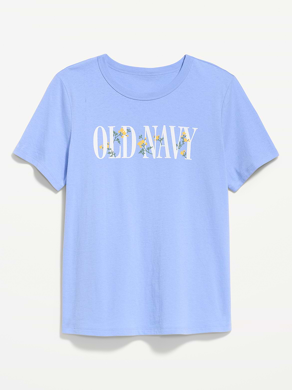 EveryWear Crew-Neck Logo-Graphic T-Shirt