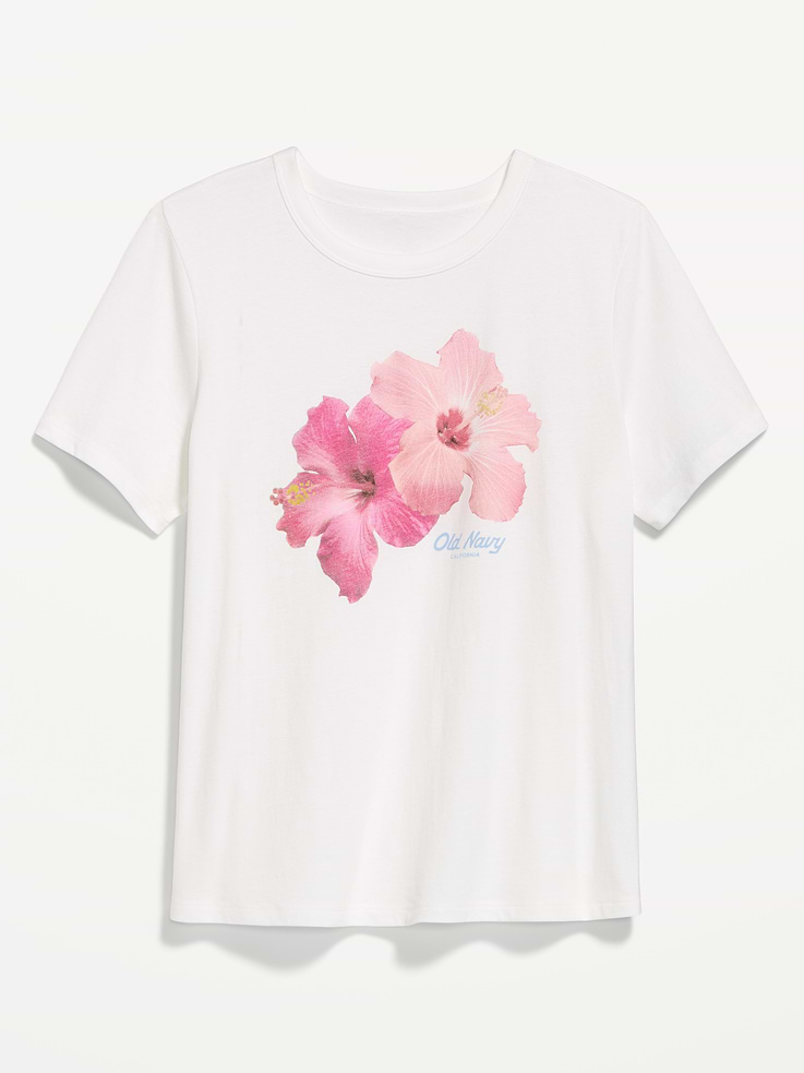 Image 4 of 8, EveryWear Crew-Neck Logo-Graphic T-Shirt