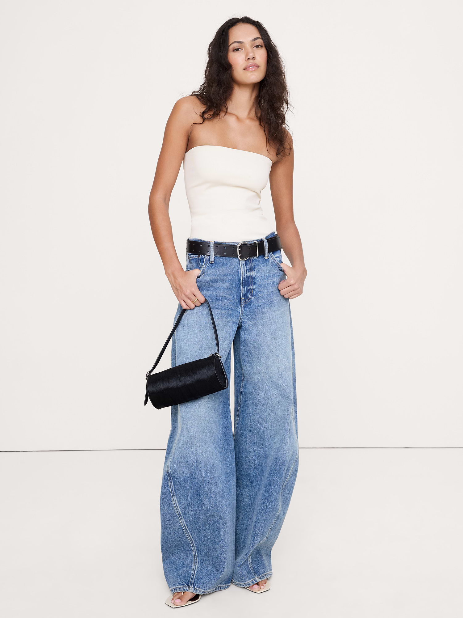 Banana Republic Sculpted-Stretch Tube Top INTERNATIONAL SHIPPING