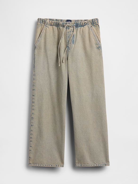 Low Rise '90s Loose Easy Crop Jeans