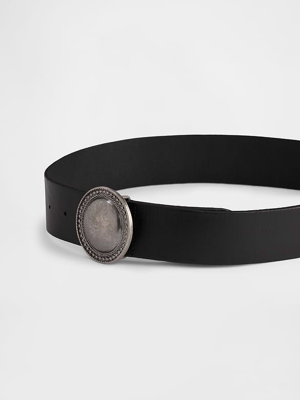 Leather Western Belt