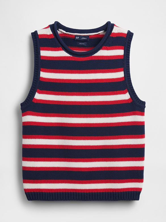 100% Cotton Sweater Vest