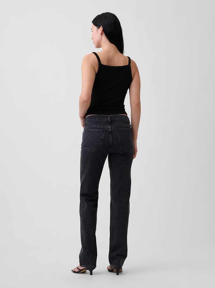 Image number 4 showing, Low Rise '90s Slim Straight Jeans
