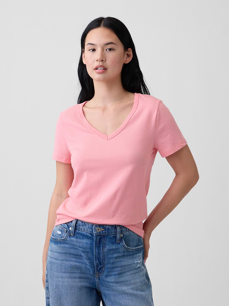 Image number 1 showing, Favorite V-Neck T-Shirt