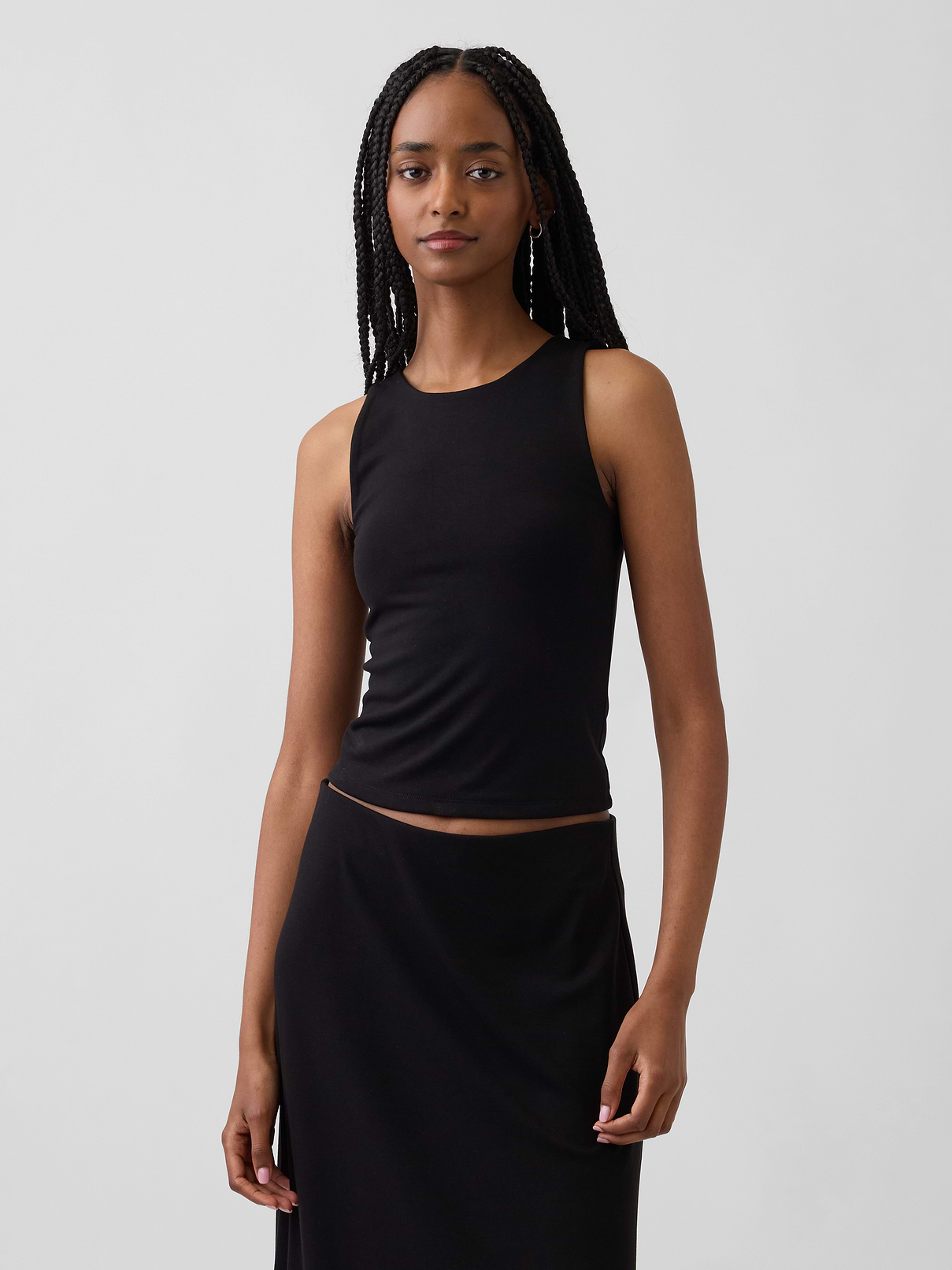 Jersey Crop Tank Top