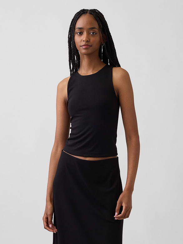 Jersey Crop Tank Top