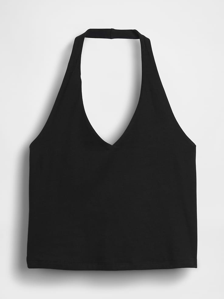 Image number 5 showing, CloseKnit Halter Crop Top