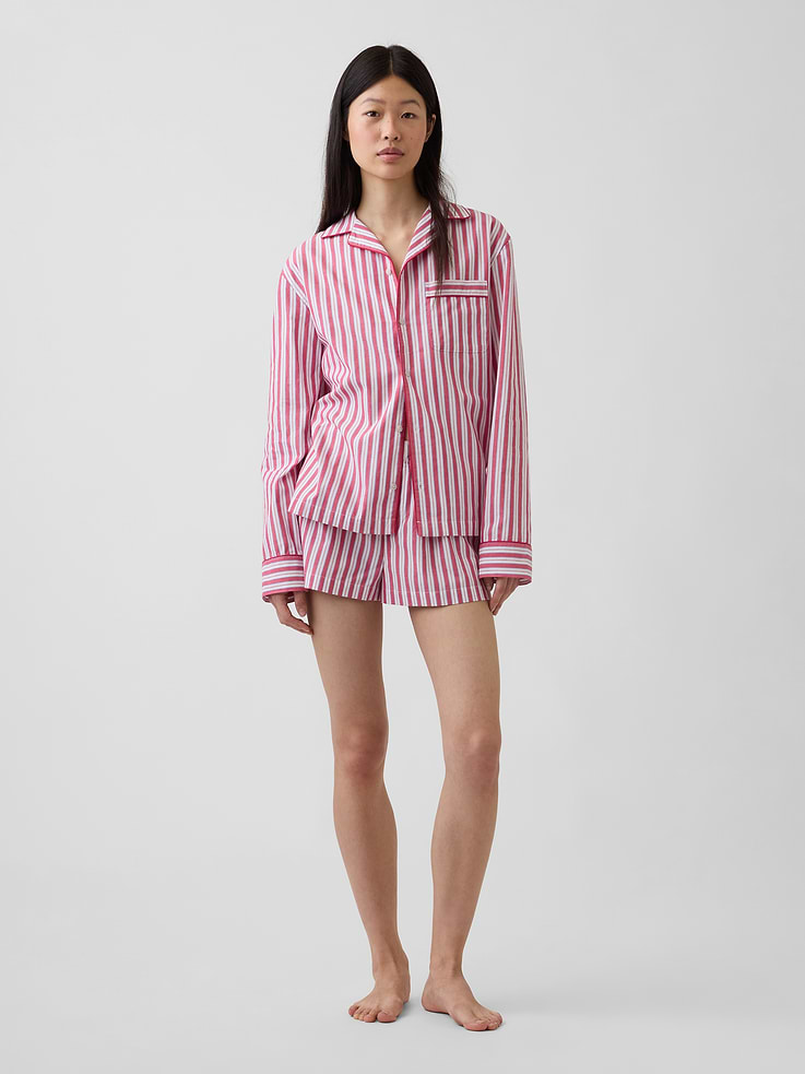 Image number 1 showing, Poplin PJ Boxer Shorts