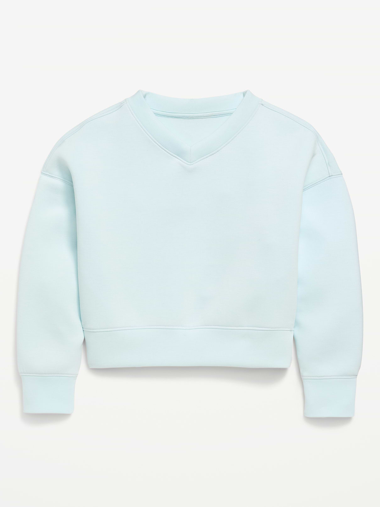 Image number 3 showing, Bounce Fleece V-Neck Sweatshirt for Girls