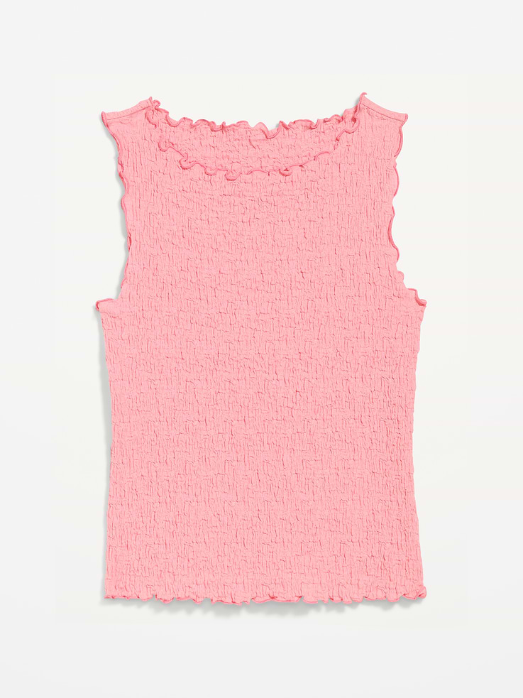 Image number 4 showing, Sleeveless Smocked Tank Top