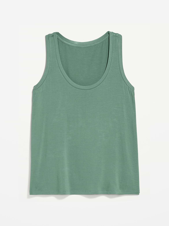 Luxe Scoop-Neck Tank Top