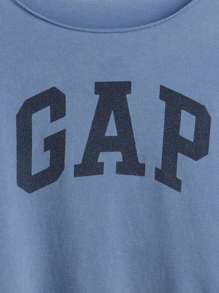 Image number 4 showing, Kids Oversized Wide-Neck T-Shirt