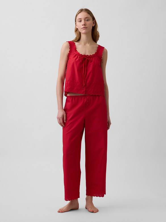 Embroidered PJ Tank
