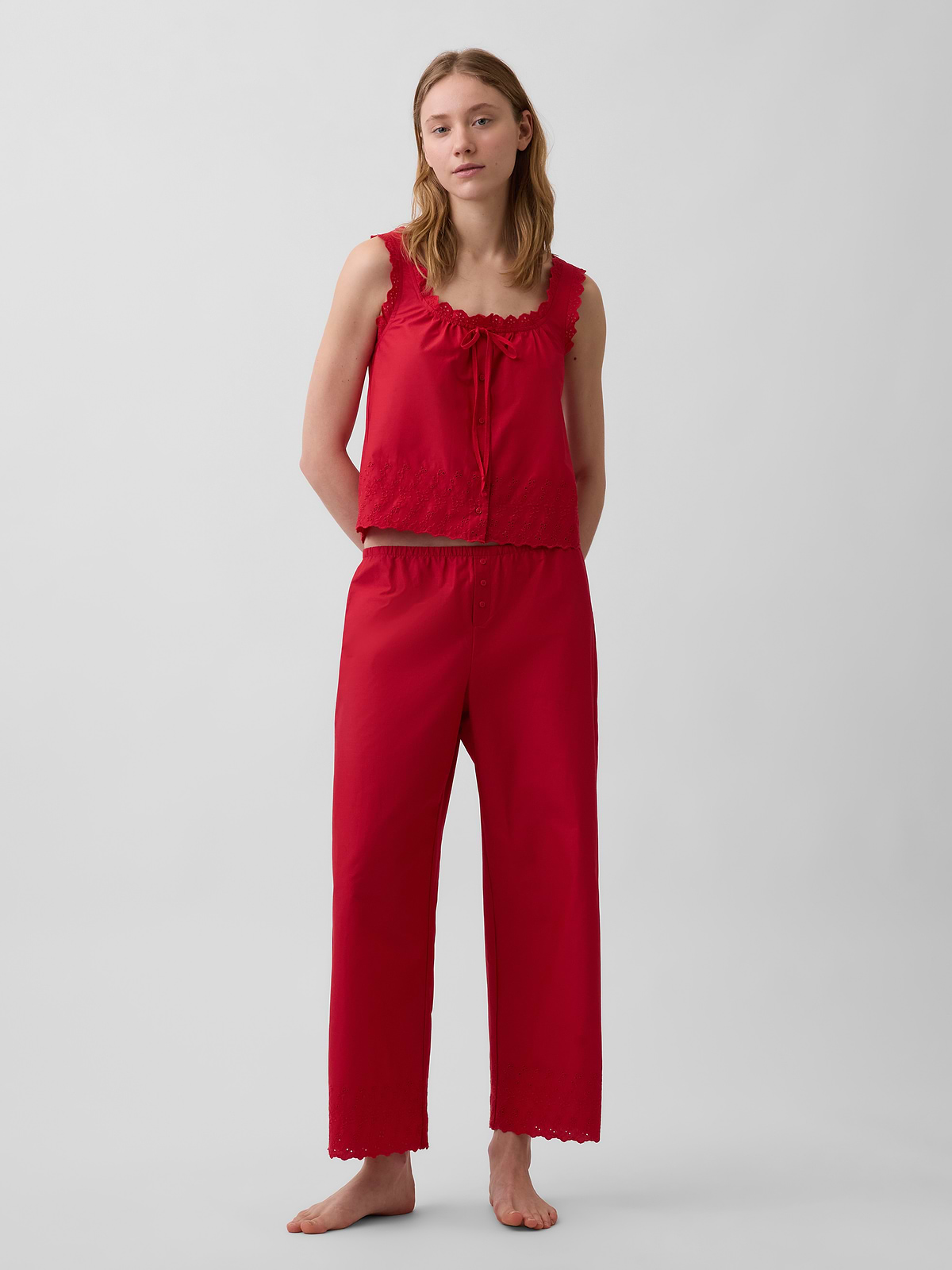 Embroidered PJ Pants