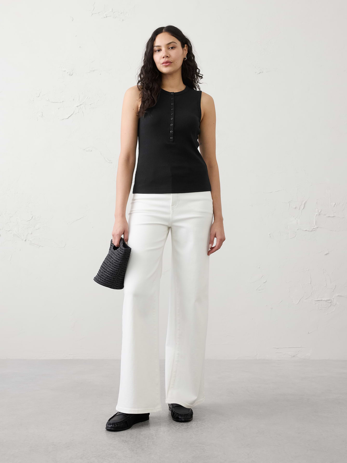 Image number 1 showing, Ribbed Henley
