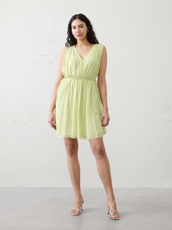 Side-Tie Mini Dress