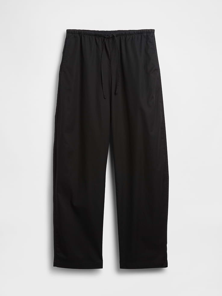 Image number 6 showing, Poplin Easy Barrel Pants
