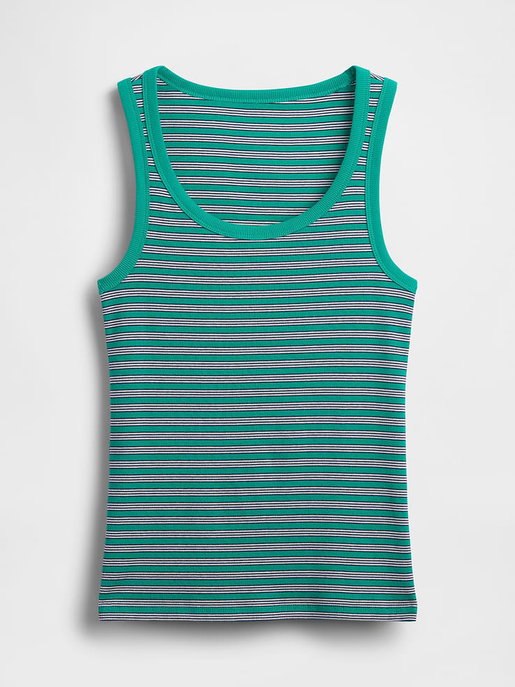 Image number 5 showing, Rib Scoop Tank Top