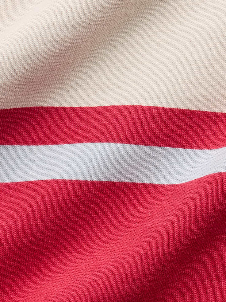 Image number 4 showing, VintageSoft Terry Oversized Polo Sweatshirt