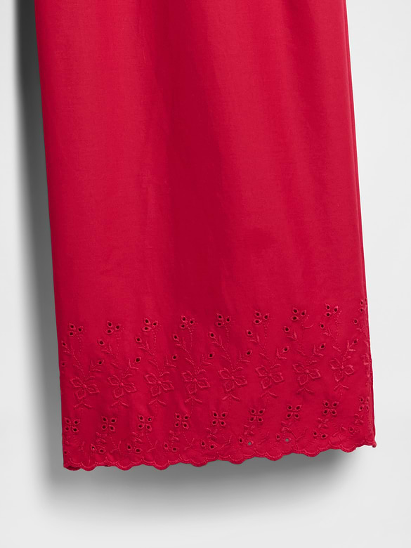 Embroidered PJ Pants