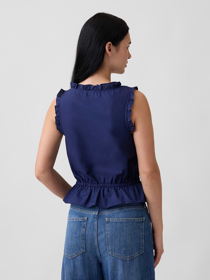 Image number 2 showing, Smocked Sleeveless Top