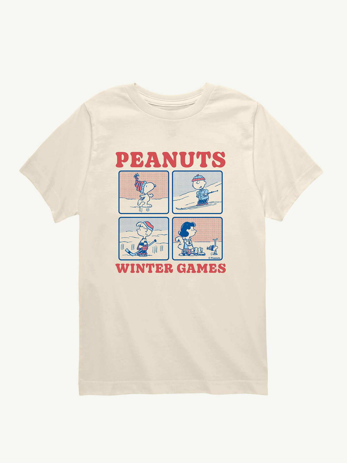 Image number 1 showing, Peanuts Winter Games Short Sleeve Graphic T-Shirt For Toddler