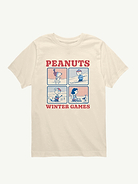 Image number 1 showing, Peanuts Winter Games Short Sleeve Graphic T-Shirt For Toddler