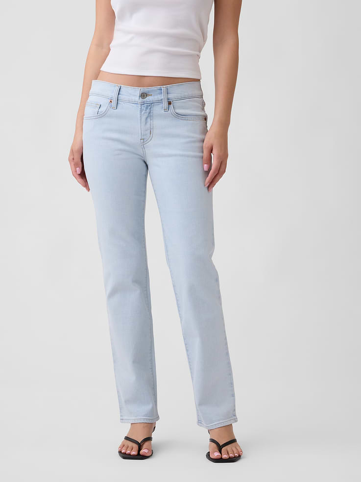 Image number 2 showing, Low Rise '90s Slim Straight Jeans