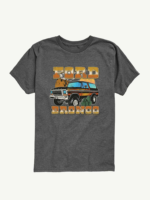 Ford Bronco Desert Short Sleeve Graphic T-Shirt For Toddler