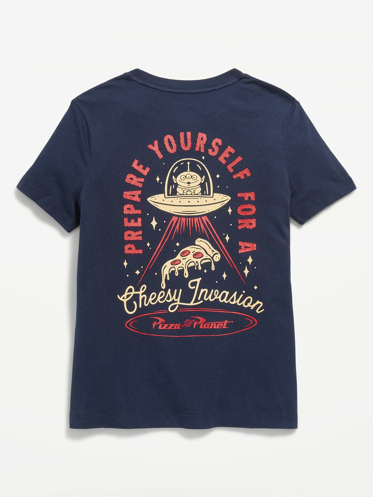 Image 1 of 2, crew neck, short sleeves, small-scale licensed graphic at front, large-scale licensed graphic at back, ©Disney/Pixar., Product #787997