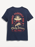 Image 1 of 2, crew neck, short sleeves, small-scale licensed graphic at front, large-scale licensed graphic at back, ©Disney/Pixar., Product #787997