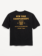 Image number 1 showing, Oversized Short-Sleeve Graphic T-Shirt for Boys