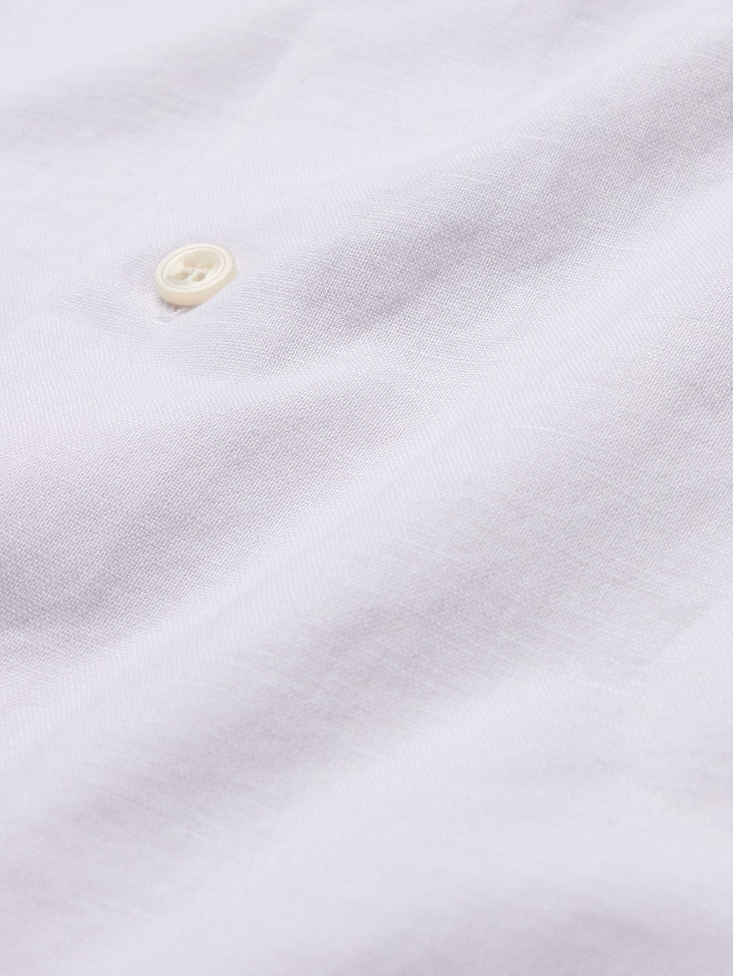 Image number 8 showing, Slim-Fit Linen-Cotton Dress Shirt