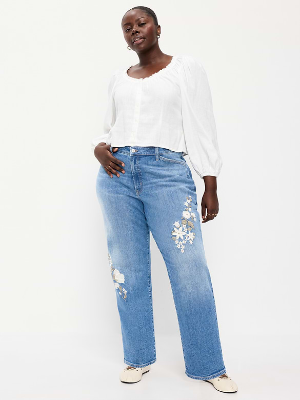 Curvy High-Waisted OG Loose Jeans