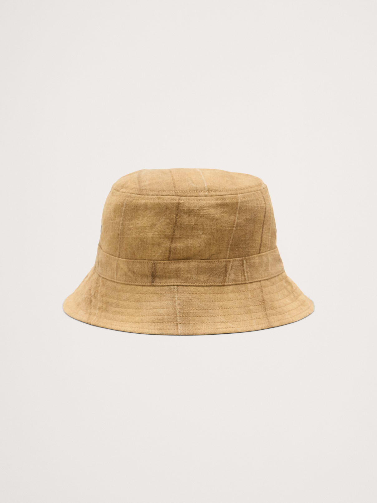 Textured Ramie-Cotton Bucket Hat