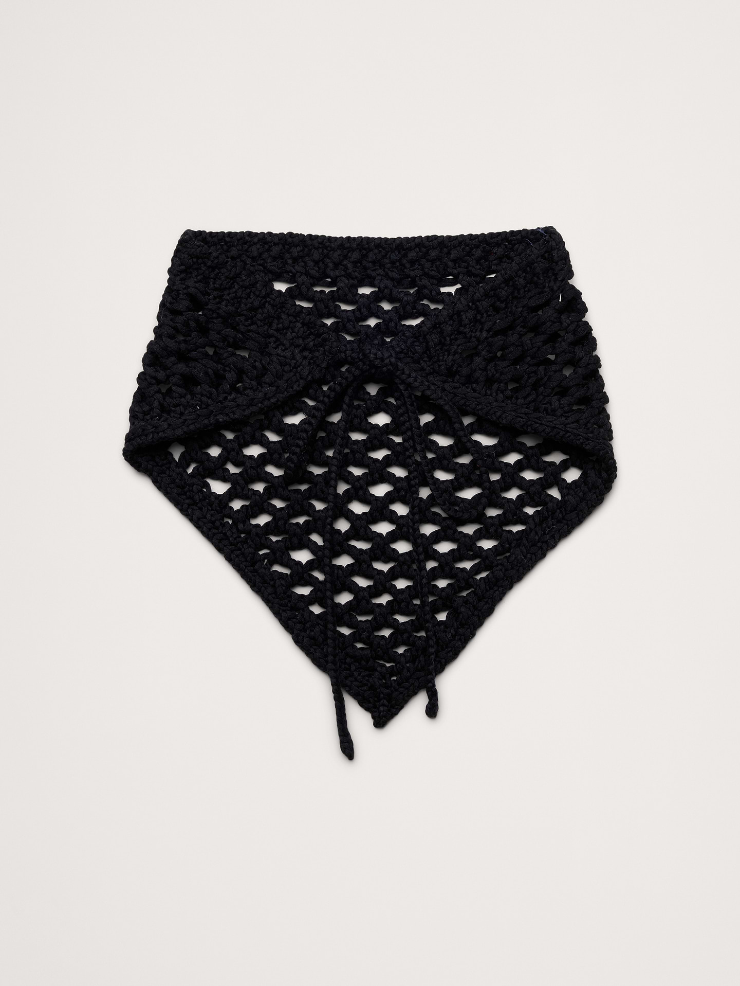 Image number 1 showing, Crochet Tie Bandana