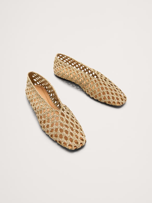 Ballerines tissées