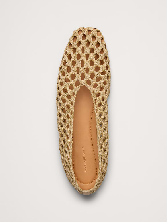 Ballerines tissées