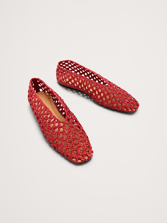 Ballerines tissées