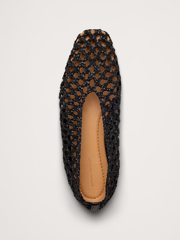 Ballerines tissées