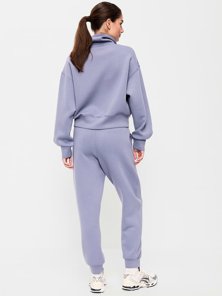 Image number 2 showing, High-Waisted Bounce Fleece Jogger Sweatpants