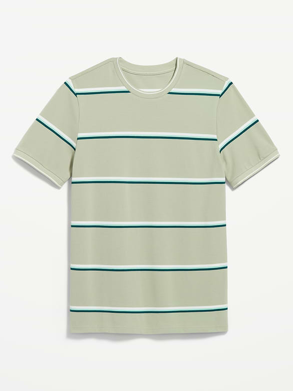 Crew-Neck Pique T-Shirt