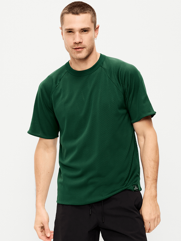Loose Mesh Reversible T-Shirt
