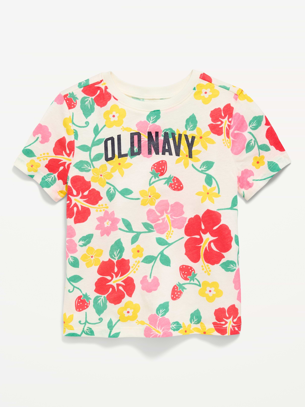 Image number 1 showing, Short-Sleeve Logo-Graphic T-Shirt for Toddler Girls