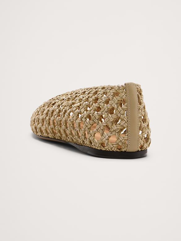 Ballerines tissées