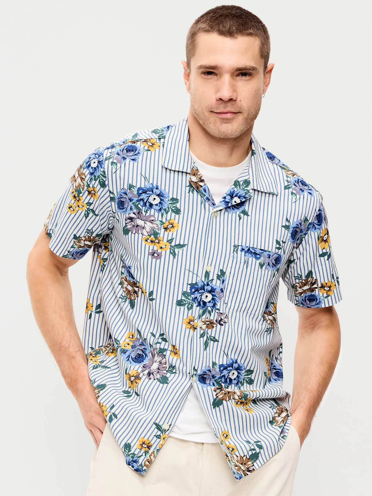 Short-Sleeve Camp Shirt